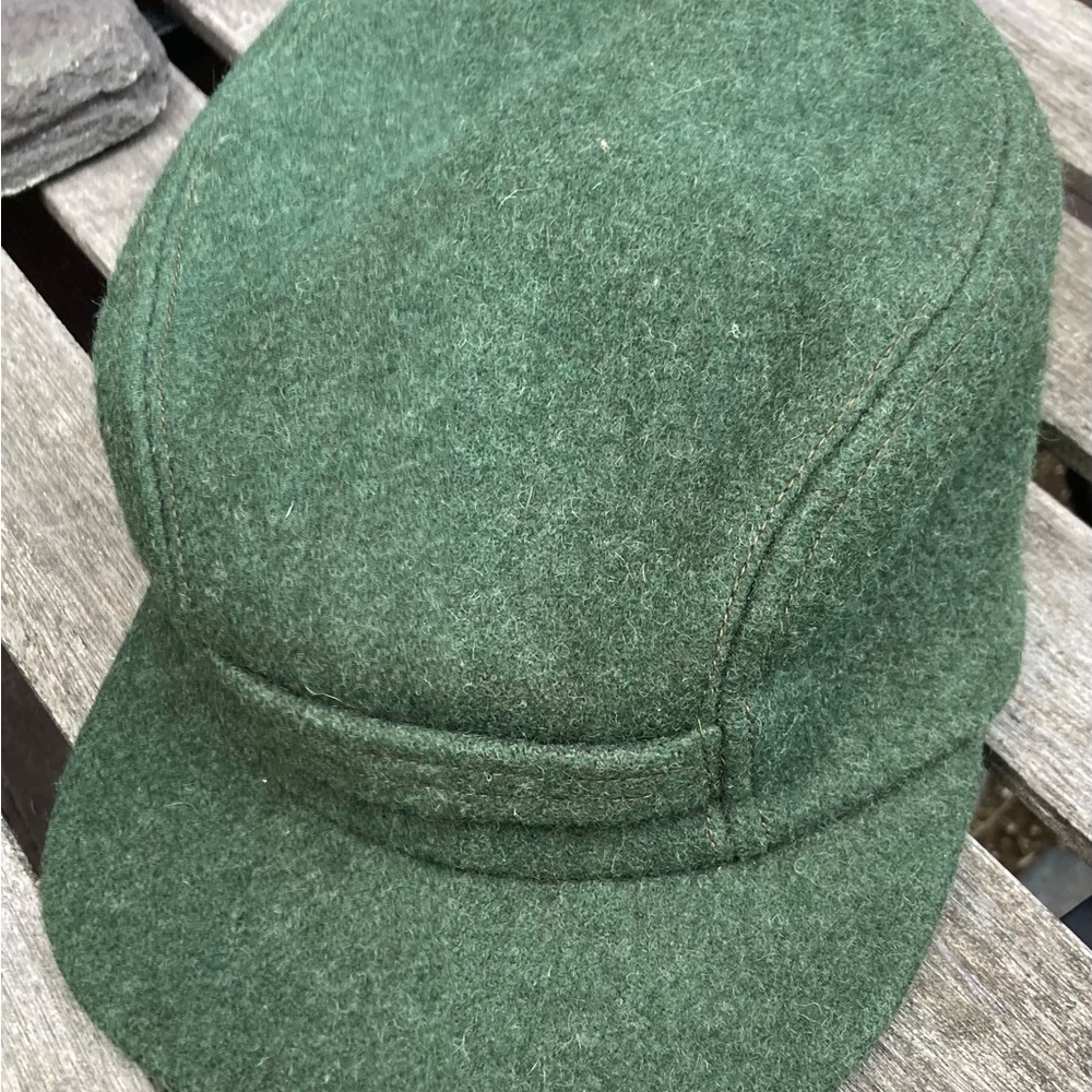 Filson Wool Mackinaw Hat Green, fits head +/- 7 5/8